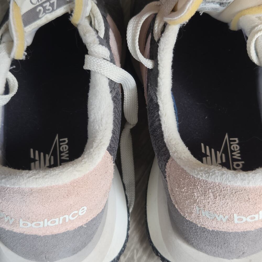 New Balance 237 Women's US 7.5 Casual Lace Up Shoes Sneakers Gray Pink - Picture 14 of 14